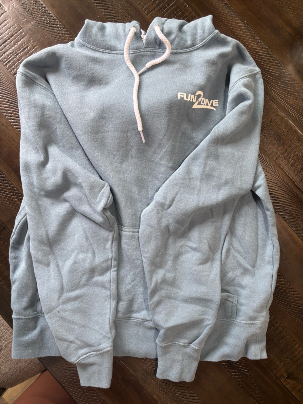 Fun Dive Light Blue Crewneck Sweatshirt